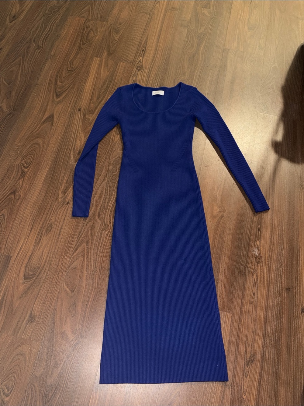 Saturdays New York City Long-Sleeve Ribbed Maxi Dress - Royal Blue